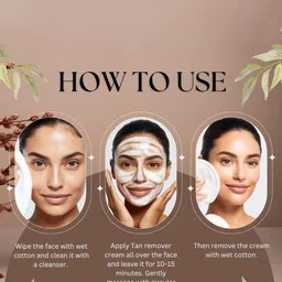 Dokmai London D-Tan Face Pack For Instant Tan Removal - 200 g image 2