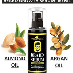 Park Daniel Men Beard Growth Serum Enriched With Argan & Almond Oil -60ml image 2
