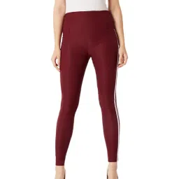 Miss Chase Maroon Slim Fit Jeggings-picture-35