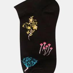 N2S NEXT2SKIN Women Pack Of 3 Printed Cotton Ankle-Length Socks image 5