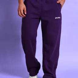 WEARDUDS Men Relaxed-Fit Mid-Rise Track Pant image 1