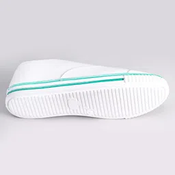 Pine Kids Solid Lace Up School Shoes - White image 5