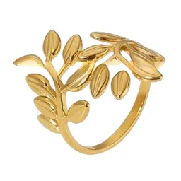 Just Lil Things Leaflet Trunk Finger Ring-picture-44