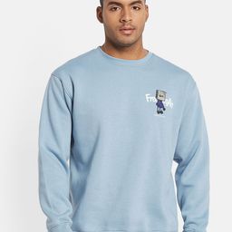 Octave Men Graphic Printed Round Neck Pullover Sweatshirt-picture-16