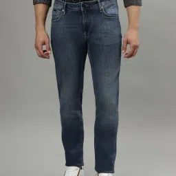 Antony Morato Blue Cotton Tapered Fit Jeans-image-44