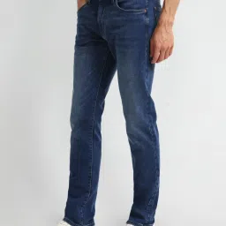 U.S. Polo Assn. Blue Cotton Slim Fit Jeans image 3