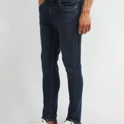 U.S. Polo Assn. Blue Cotton Slim Fit Jeans image 3