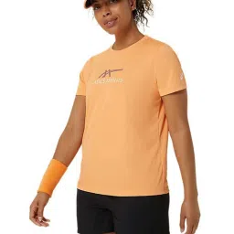 Asics Orange Printed Sports T-Shirt image 3