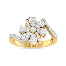 PC Jeweller Cian 18k Gold Ring for Women-picture-10