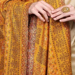 Exotic India Women Paisley Woven Design Shawl image 4