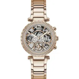 GUESS SOLSTICE Women Round Rose Gold Tone Dial Analog Watch - GW0403L3-picture-31
