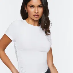 Forever 21 White Regular Fit Top-picture-18