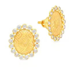 Malabar Gold and Diamonds 22k Gold Earrings for Women-picture-38
