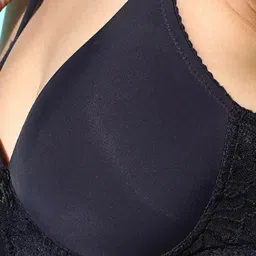 Leading Lady Navy & Green Full Coverage T-Shirt Bra - Pack of 2 image 5