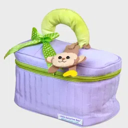 Little Surprise Box Kids White Cotton Printed Baby Hamper Gift Set-image-63