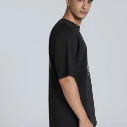 Puma Black Cotton Regular Fit Printed Sports T-Shirt image 3