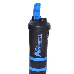 Anax Aesthetics Black & Blue Printed Shaker Sipper Water Bottle 500 ml-picture-25