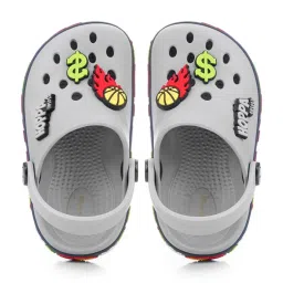 HOPPA Kids Ice Grey Clogs image 3