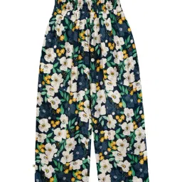 Budding Bees Kids Multicolor Floral Print Pants image 2