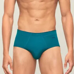 XYXX Blue & Teal Snug Fit Briefs - Pack of 2 image 2