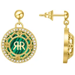 Cerruti 1881 Women Green Arabesque.3 Earring-picture-17