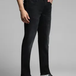 Jack & Jones Black Cotton Slim fit Denim Jeans image 3