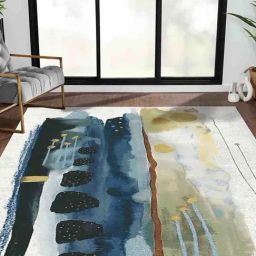 Obsessions Light Beige Butterfly Carpet - Large-image-14