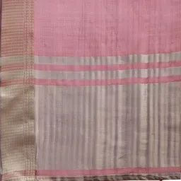 Astita Woven Design Organza Saree with Golden Zari Border image 5