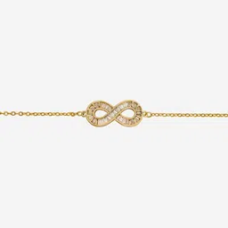 Kushal's Fashion Jewellery Women Gold-Plated Link Bracelet-picture-16