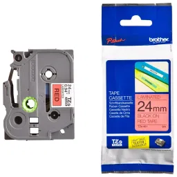 BROTHER Tape, BlACk On Red, 24mm W, 8M L, TZE-451-picture-17