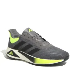 adidas Men's Run Streakke M Grey, Black & Green Running Shoes image 2