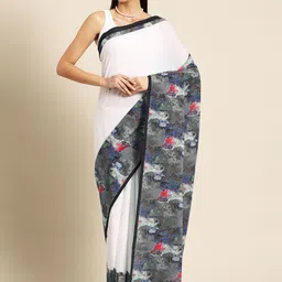 BUTA BUTI Abstract Pure Cotton Saree-picture-11