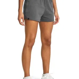 UNDER ARMOUR Grey Cotton Sports Shorts-picture-20