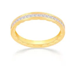 Malabar Gold and Diamonds 18k Rose Gold Diamond Ring for Women-picture-37