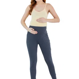 LOVELY MOM'S Women Maternity Cotton Ankle Length Leggings-picture-11