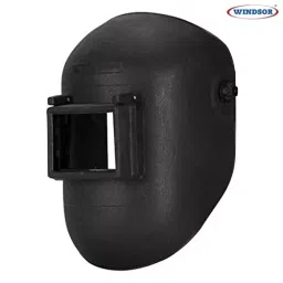 Windsor Welding Helmet Without Front Glass 9x12 Inch Ratchet Closure Type Black, PII-805-Head image 4