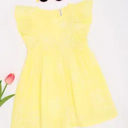 Pantaloons Baby Girls Yellow Dress-image-21