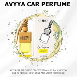Avyya Beige Lemon Luxury Car Perfume - 10 ml image 3