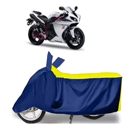 Auto Pearl Two Wheeler Cover for Yamaha YZF - Yellow, Blue-picture-31