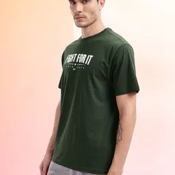 HRX by Hrithik Roshan Men Typography Printed Training T-shirt image 5