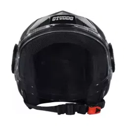 Studds URBAN SUPER D1 DECOR GREY (600 mm) X Large Open Face Helmet, GUN GREY N6 image 3