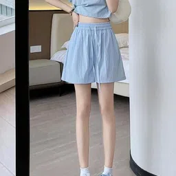 Outzidr Women Regular Fit Mid-Rise Shorts-image-25