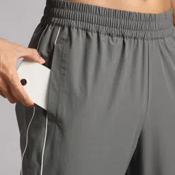 CULT Men Colourblocked Printed Mid-Rise Track Pants image 2