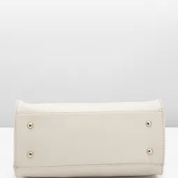 Mast & Harbour Women Colourblocked Structured Satchel Bag image 5