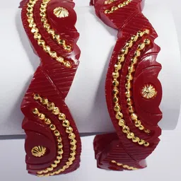 Sattik Red Copper Bangle-picture-41