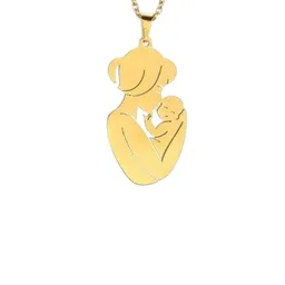 Bling Queen Gold-Plated Baby Pendant With Chain image 1