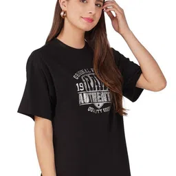 PRIYANSIFASHION Women Printed T-shirt image 3