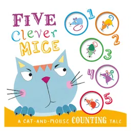 Igloo Books Five Clever Mice Board Book - English-image-53