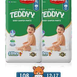 TEDDYY Easy Baby Diaper Pant XLarge- (XL) 54 count - (Pack of 2)-picture-5