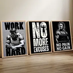 WALLLANE Set of 3 Wood Framed Posters image 3